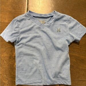 Hurley Light Blue Kids V-Neck Tee